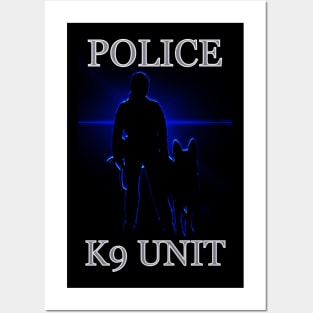 Female K9 Front & Back Posters and Art